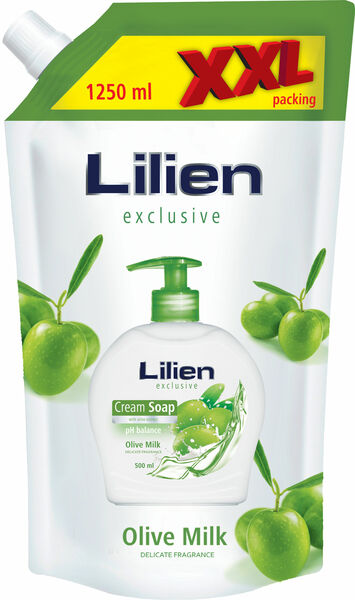 Lilien tekuté mýdlo duopack Olive Milk XXL 1250 ml porovnat ceny