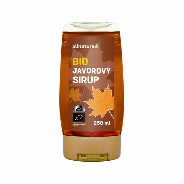 Allnature Javorový sirup BIO 250ml porovnat ceny