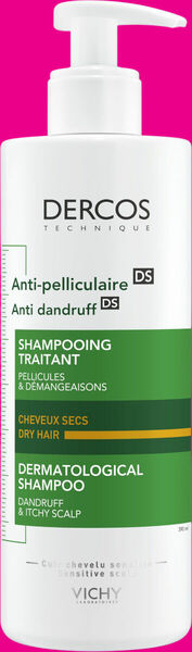 II. jakost Vichy Dercos Šampon proti lupům na suché vlasy 390 ml porovnat ceny