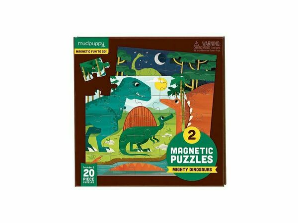 Mudpuppy Magnetické puzzle, Dinosauři 2x20ks porovnat ceny