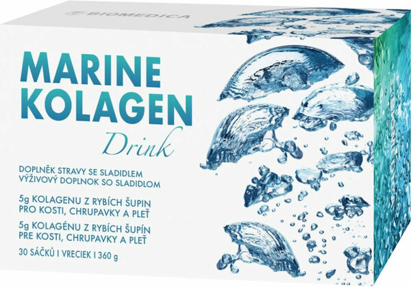 Biomedica Marine Kolagen Drink 30 sáčků/12g porovnat ceny