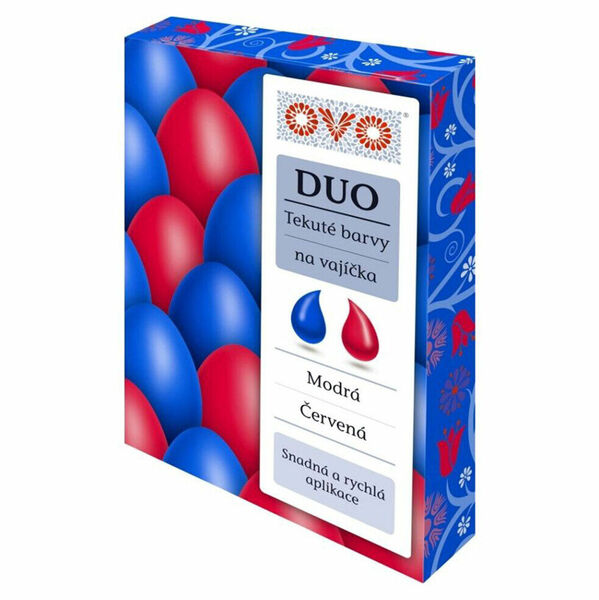 OVO Tekuté barvy DUO modrá / červená 2 x 20 ml porovnat ceny