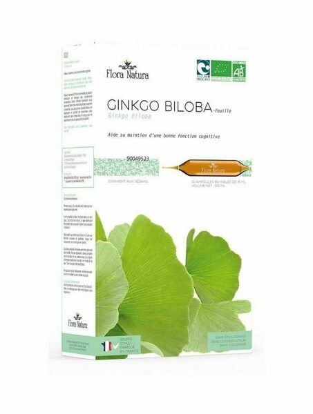 Flora Natura Ginkgo biloba BIO 20x15 ml porovnat ceny