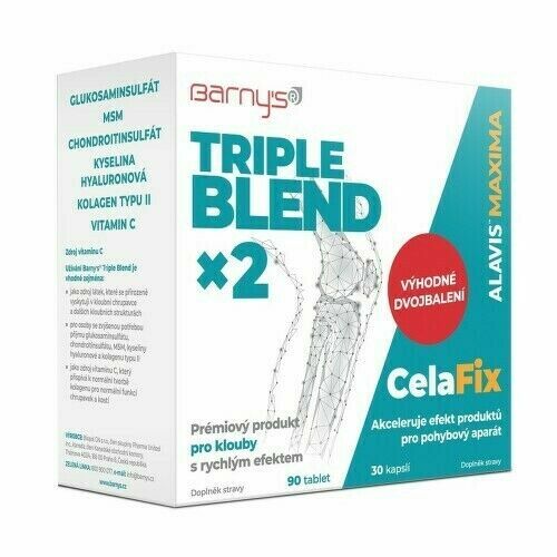 Barnys Triple Blend X2 Cps.90+30 porovnat ceny