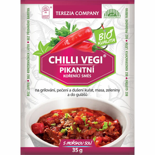 CHILLI VEGI Pikantní kořenící směs BIO 35 g porovnat ceny