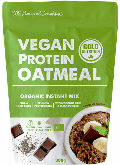 GoldNutrition Vegan Protein Oatmeal Čokoláda 300g porovnat ceny