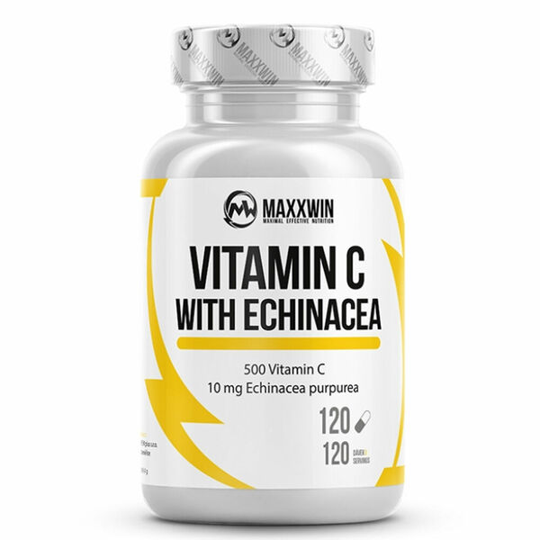 MAXXWIN Vitamin C 500 mg + echinacea 120 kapslí porovnat ceny