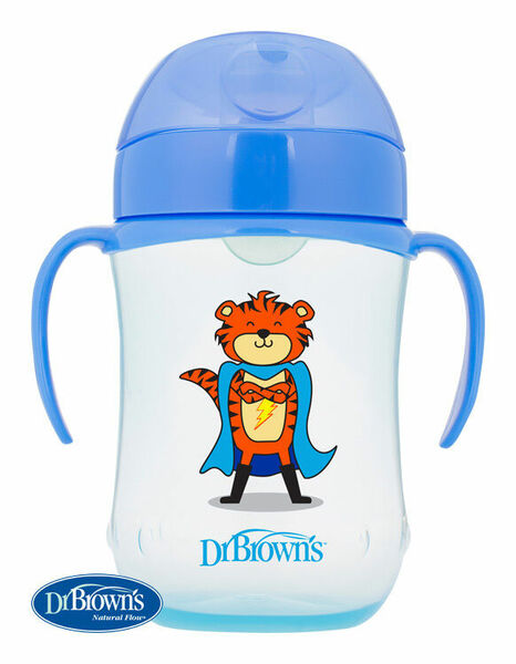 Dr. Brown's Hrneček s měkkým náustkem pro batolata 270ml od 9 M modrý porovnat ceny