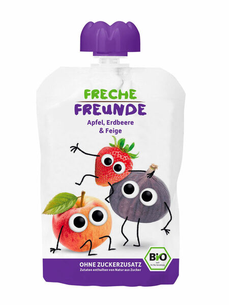 Freche Freunde BIO Kapsička jablko jahoda a fík 6x100 g porovnat ceny