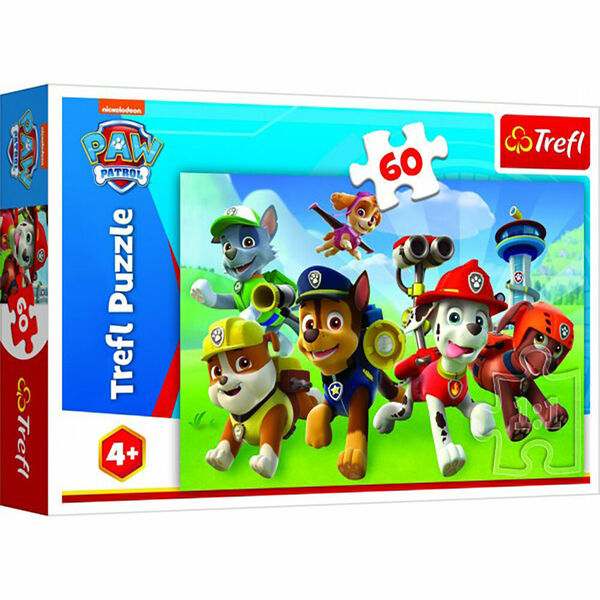 TREFL Puzzle Tlapková patrola Připraveni do akce 60 ks porovnat ceny