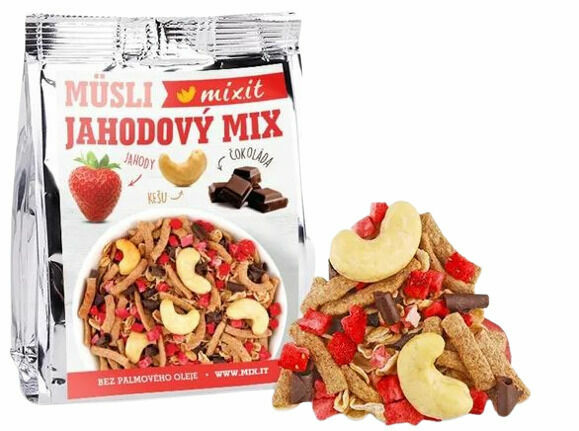 Mixit Jahodový mix do kapsy 60 g porovnat ceny