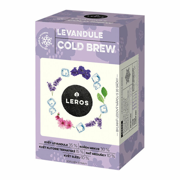 Leros Levandule Cold Brew 20x1,2 g porovnat ceny