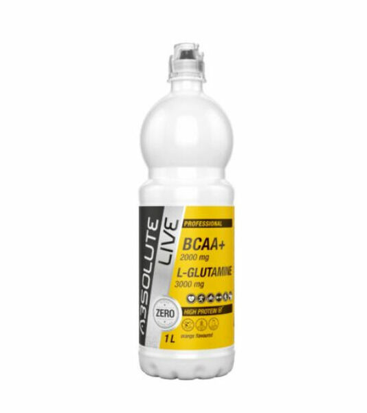 Absolute lifestyle  Absolute Live BCAA + L - Glutamin - Pomeranč 1L porovnat ceny