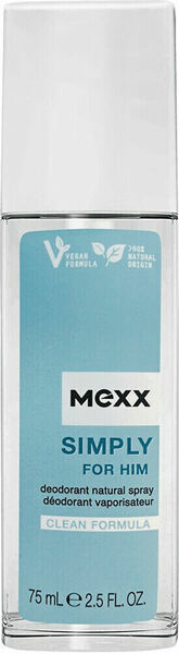 MEXX Simply For Him Deodorant s rozprašovačem 75 ml porovnat ceny