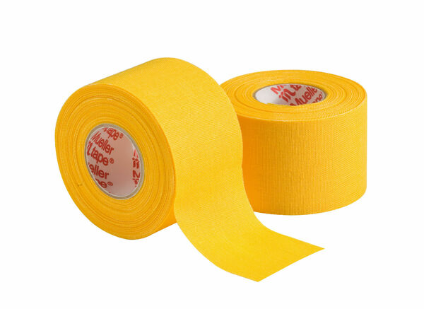 Mueller MTape® Team Colors, fixační tejpovací páska 3,8cm, žlutá porovnat ceny