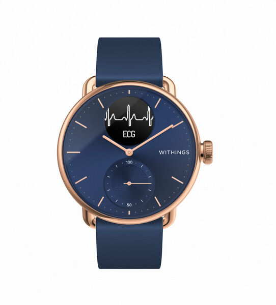 Withings Scanwatch 38mm Chytré hodinky Rose Gold Blue porovnat ceny