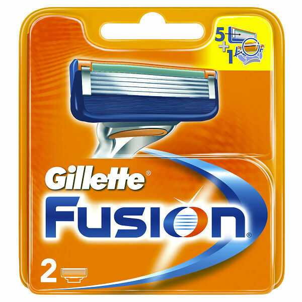 Gillette FUSION náhradní hlavice 2ks porovnat ceny