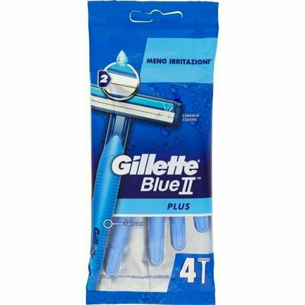 Gillette jednorázová břitva blue2 plus 4 ks porovnat ceny