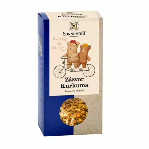 Sonnentor Zázvor kurkuma BIO sypaný 120 g porovnat ceny