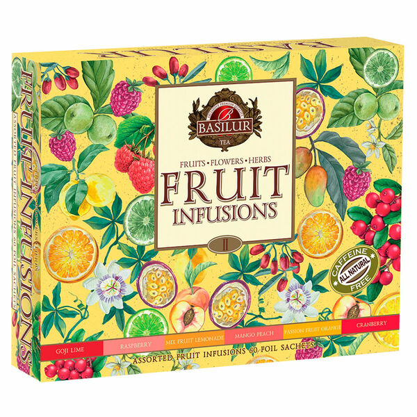 BASILUR Fruit infusions assorted III. ovocné čaje 60 sáčků porovnat ceny