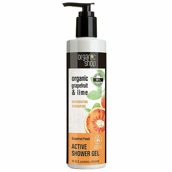 ORGANIC SHOP Active Sprchový gel Grapefruitový punč a limetka 280 ml porovnat ceny