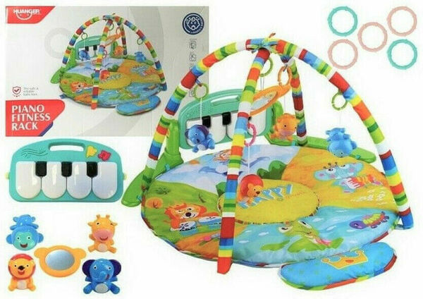 Huanger Hrací deka s pianem 3v1 XXL - Happy Zoo porovnat ceny