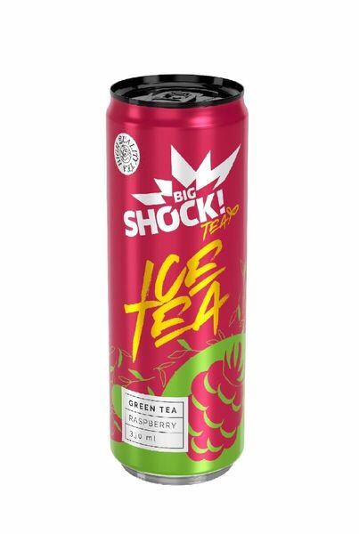 Big Shock! Ice Tea Green Raspberry 330 ml porovnat ceny