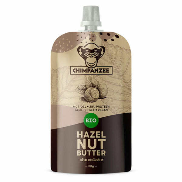 CHIMPANZEE Hazelnut butter chocolate 60 g BIO porovnat ceny