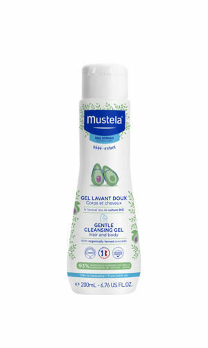 Mustela Jemný čisticí tělový a vlasový gel 200 ml porovnat ceny