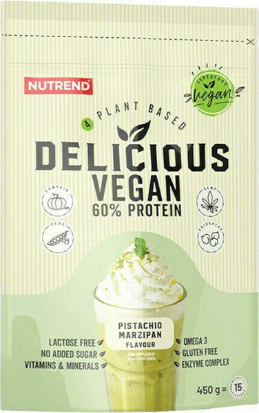 Nutrend Delicious Vegan 60% Protein pistácie/marcipán 450g porovnat ceny