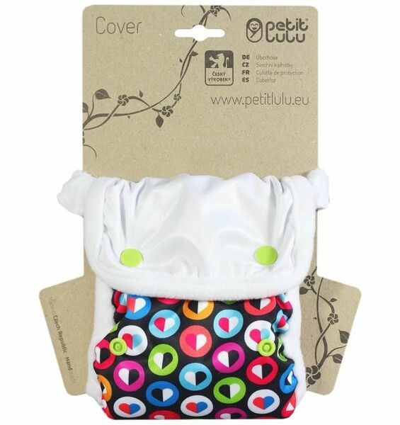 Petit Lulu - Minimální plena - Barevná srdíčka porovnat ceny