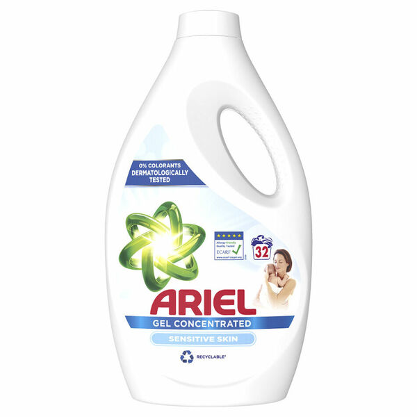 ARIEL Sensitive Prací gel 32 praní 1,76 l porovnat ceny
