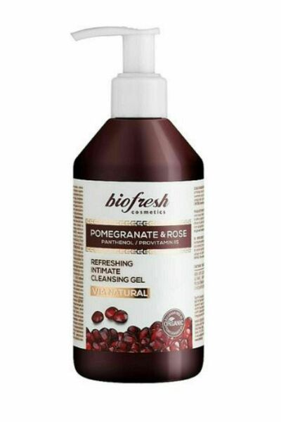 BIOFRESH Osvěžující intimní gel s panthenolem a B5 - granátové jablko a růže 250 ml porovnat ceny
