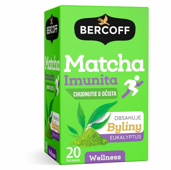 BERCOFF KLEMBER Matcha Imunita bylinný čaj 20 sáčků porovnat ceny