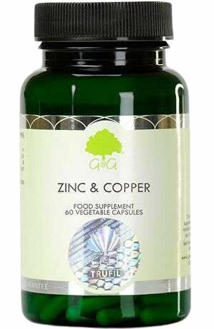 G&G Vitamins Zinc & Copper Zinek a meď 60ks porovnat ceny