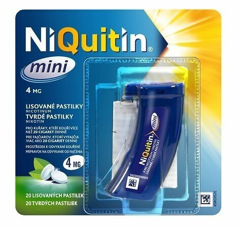 NiQuitin mini 4mg pastilky 20ks porovnat ceny