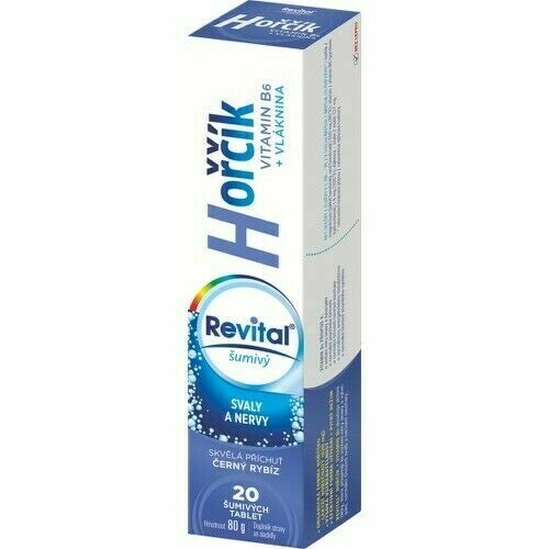 Revital Hořčík+B6 černý rybíz tbl.eff.20 porovnat ceny