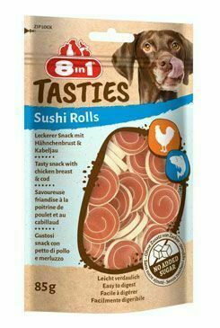 Pochoutka 8in1 tasties sushi rolls 85g porovnat ceny