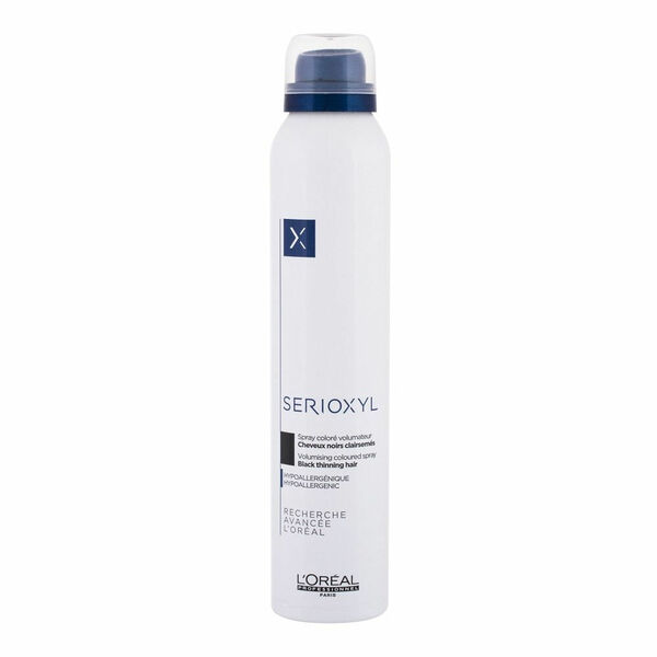 L´ORÉAL Professionnel Serioxyl Volumising Coloured Spray Barevný sprej pro objem vlasů Black 200 ml porovnat ceny