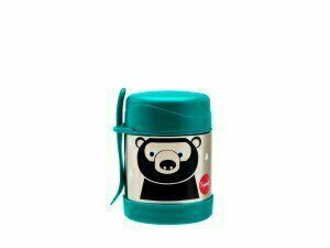3 SPROUTS Stainless Steel Termoska na jídlo + vidlička Bear Teal porovnat ceny