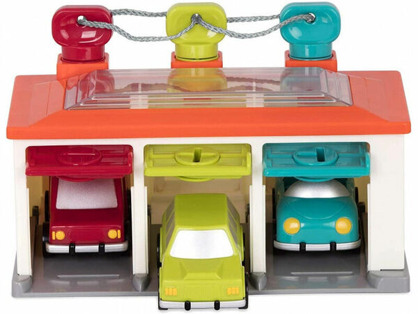 B-Toys Garáž se třemi auty porovnat ceny