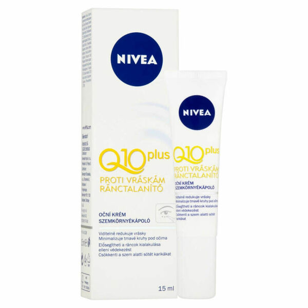 NIVEA Q10 Plus Oční krém proti vráskám 15 ml porovnat ceny