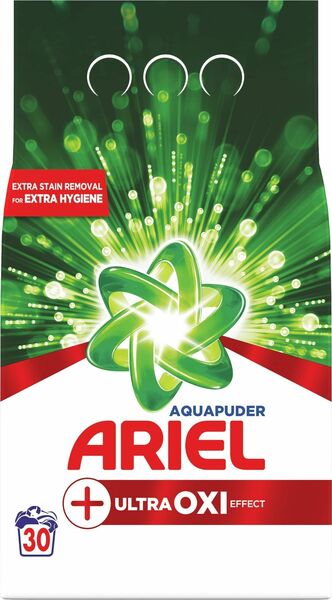 Ariel prací prášek Ultra Oxi Effect (30 pracích dávek), 2,25kg porovnat ceny