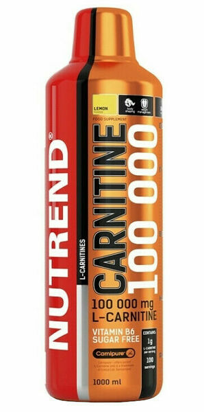 NUTREND Carnitine 100000 Pomeranč 1000ml porovnat ceny