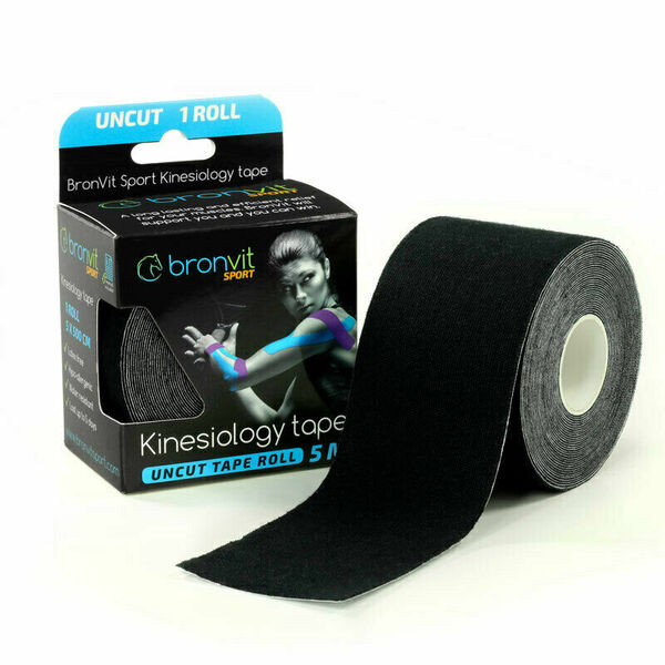 BronVit Sport Kinesio Tape classic 5 cm x 5 m tejpovací páska černá porovnat ceny