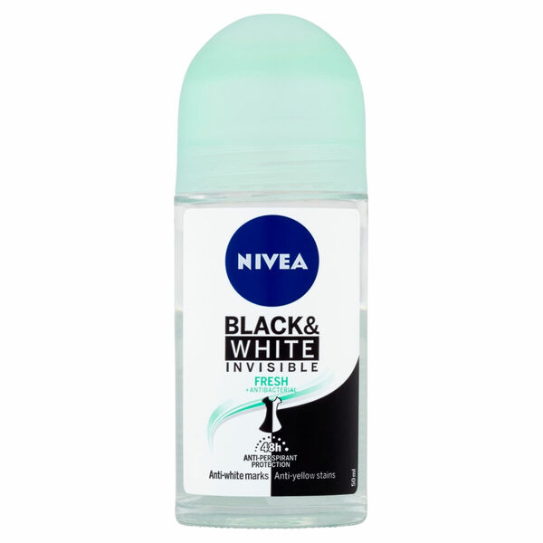 NIVEA Black & White Invisible Fresh Kuličkový antiperspirant 50 ml porovnat ceny