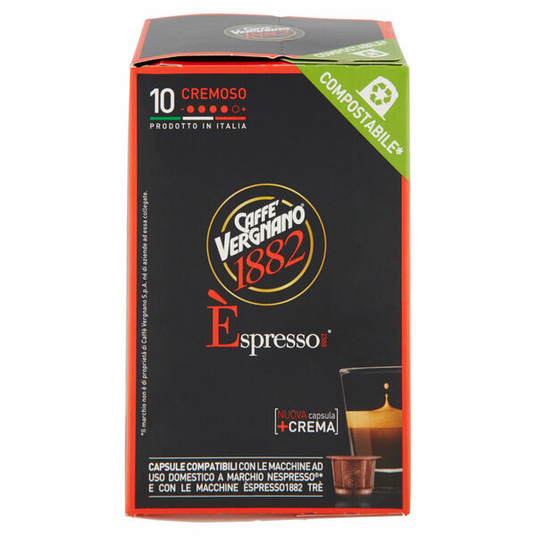 Vergnano Cremoso Eco kapsle pro Nespresso 10ks porovnat ceny