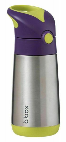 B.box Termoska na pití s brčkem, Fialová 350ml porovnat ceny
