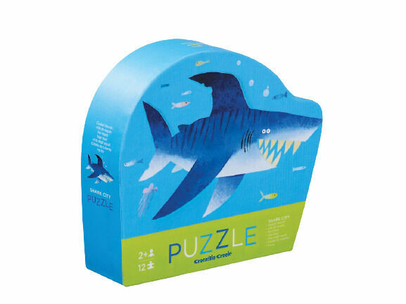 Crocodile Creek Mini puzzle, Žralok 12ks porovnat ceny