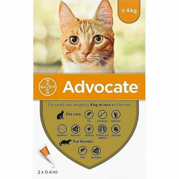 Advocate For Cats do 4kg 3 x 0.4 ml porovnat ceny
